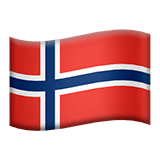 🇳🇴 Flagge: Norwegen Emoji von Apple