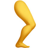 🦵 Bein Emoji von Apple
