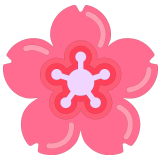 🌸 Цветок Вишни, смайлик от Microsoft