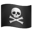 🏴‍☠️ Pirate Flag, Emoji by Samsung