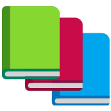 📚 Bücherstapel Emoji von Microsoft