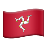 🇮🇲 Flag: Isle of Man, Emoji by Apple