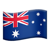 🇦🇺 Flagge: Australien Emoji von Apple