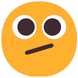 🫤 Face with Diagonal Mouth, Emoji by Microsoft