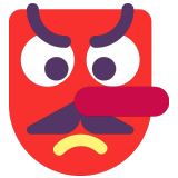 👺 Kobold Emoji von Microsoft