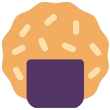 🍘 Reiscracker Emoji von Microsoft