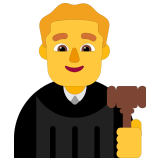 👨‍⚖️ Richter Emoji von Microsoft