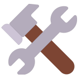 🛠️ Hammer and Wrench, Emoji by Microsoft