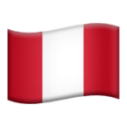 🇵🇪 Flagge: Peru Emoji von Microsoft