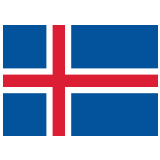 🇮🇸 Флаг: Исландия, смайлик от Google