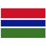 🇬🇲 Флаг: Гамбия, смайлик от Google