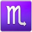 ♏ Skorpion (sternzeichen) Emoji von Samsung