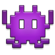 👾 Computerspiel-Monster Emoji von Samsung