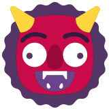 👹 Ogre Emoji par Microsoft