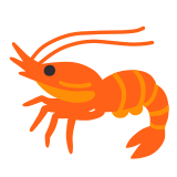 🦐 Shrimp, Emoji by Google