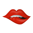 🫦 Biting Lip, Emoji by Samsung