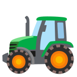 🚜 Traktor Emoji von Google