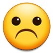 ☹️ Düsteres Gesicht Emoji von Samsung
