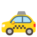 🚕 Taxi, Emoji by Google