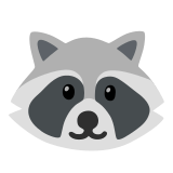 🦝 Raccoon, Emoji by Google