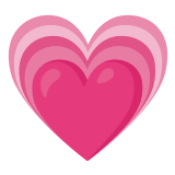 💗 Wachsendes Herz Emoji von Google