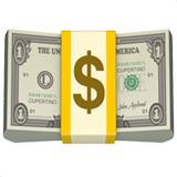 💵 Dollar-Banknote Emoji von Apple