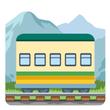 🚞 Bergbahn Emoji von Google