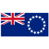 🇨🇰 Flagge: Cookinseln Emoji von Google