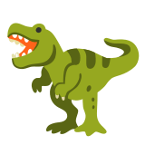🦖 T-Rex Emoji von Google