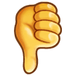 👎 Daumen Runter Emoji von Samsung