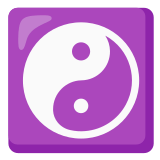 ☯️ Yin Yang, Emoji by Google