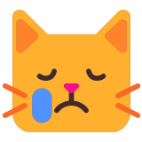 😿 Плачущий Кот, смайлик от Microsoft