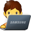 🧑‍💻 It-Experte/it-Expertin Emoji von Samsung