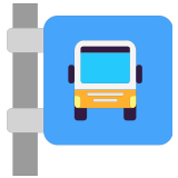 🚏 Bushaltestelle Emoji von Microsoft