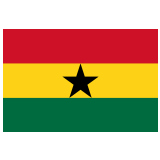 🇬🇭 Флаг: Гана, смайлик от Google