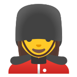 💂‍♀️ Wachfrau Emoji von Google