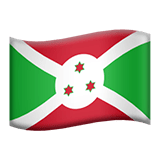 🇧🇮 Флаг: Бурунди, смайлик от Apple