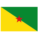 🇬🇫 Drapeau : Guyane Française Emoji par Google