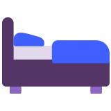 🛏️ Bett Emoji von Microsoft