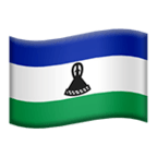 🇱🇸 Drapeau : Lesotho Emoji par Microsoft