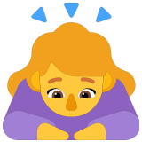 🙇‍♀️ Woman Bowing, Emoji by Microsoft