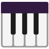 🎹 Musical Keyboard, Emoji by Microsoft