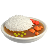 🍛 Reis Mit Curry Emoji von Apple