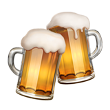 🍻 Bierkrüge Emoji von Apple