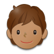 🧑🏽 Erwachsener: Mittlere Hautfarbe Emoji von Samsung