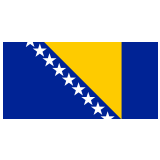🇧🇦 Флаг: Босния и Герцеговина, смайлик от Google