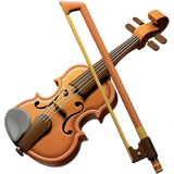 🎻 Скрипка, смайлик от Apple