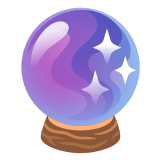 🔮 Boule De Cristal Emoji par Google