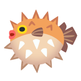 🐡 Blowfish, Emoji by Google