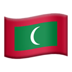 🇲🇻 Flagge: Malediven Emoji von Microsoft